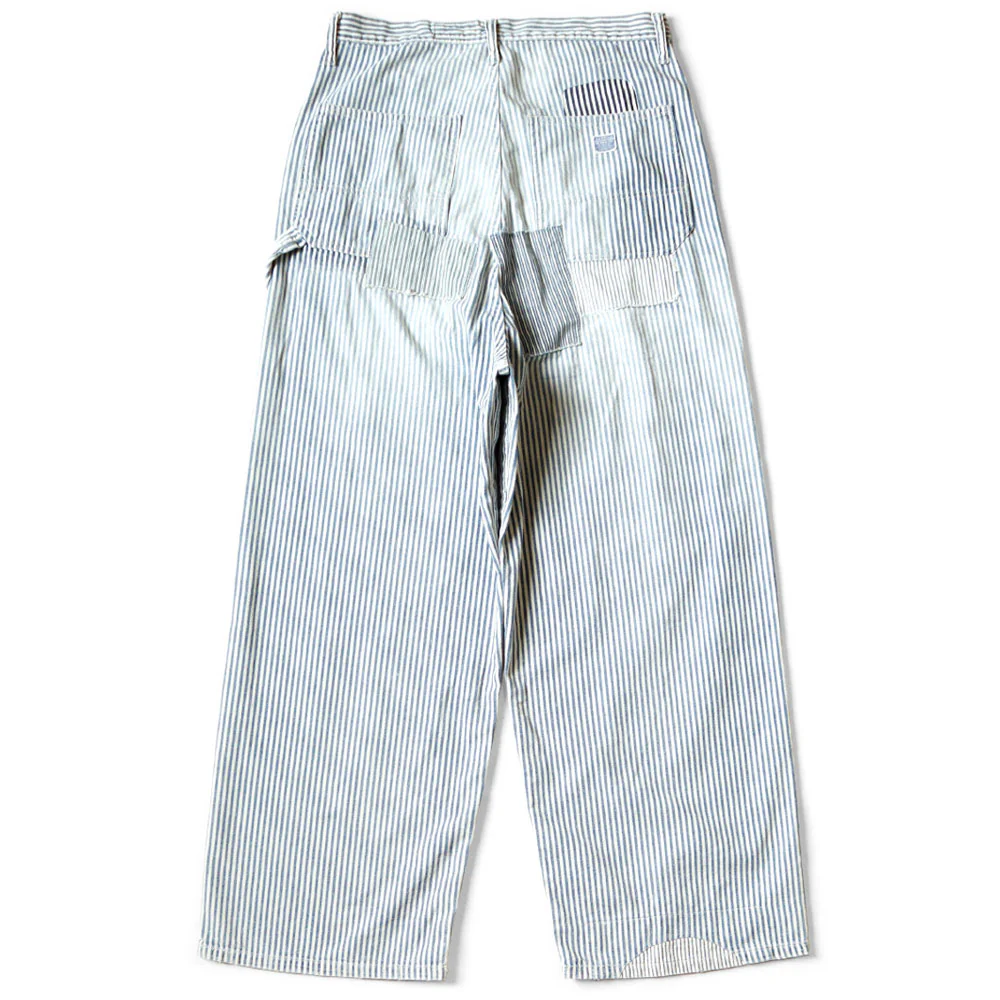 Kapital | 10Oz Hickoree Stripe Painter Port Baggy Pants ( (Champetre Remake) 'Hickoree' - Image 3