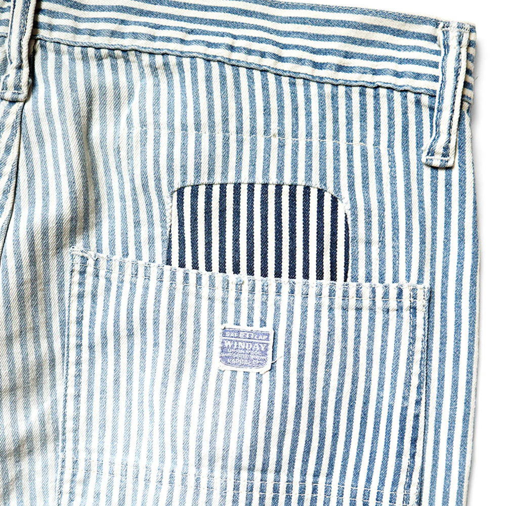Kapital | 10Oz Hickoree Stripe Painter Port Baggy Pants ( (Champetre Remake) 'Hickoree' - Image 6