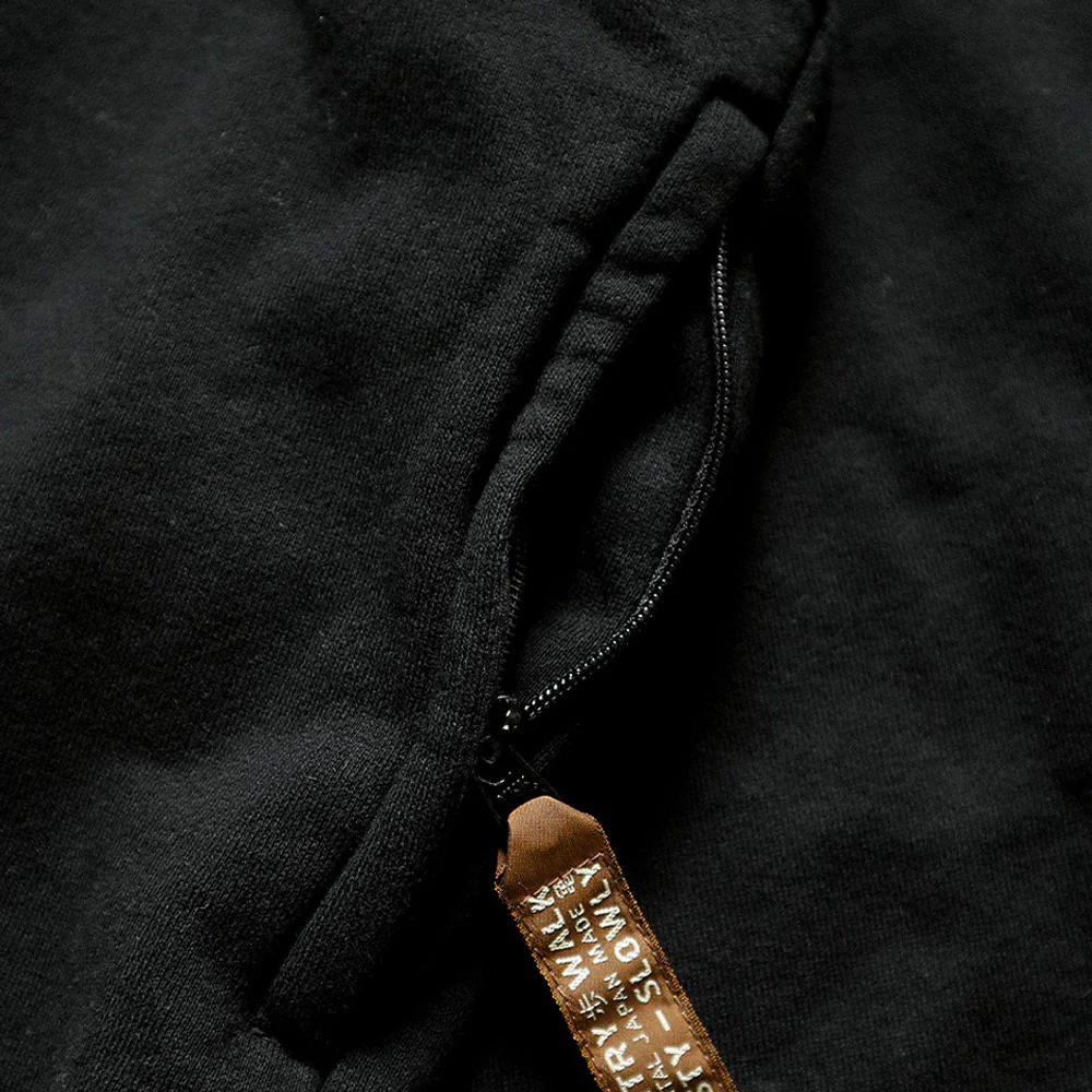 Kapital | 30/-SWT Knit Maldives Big Parka 'Black' - Image 7