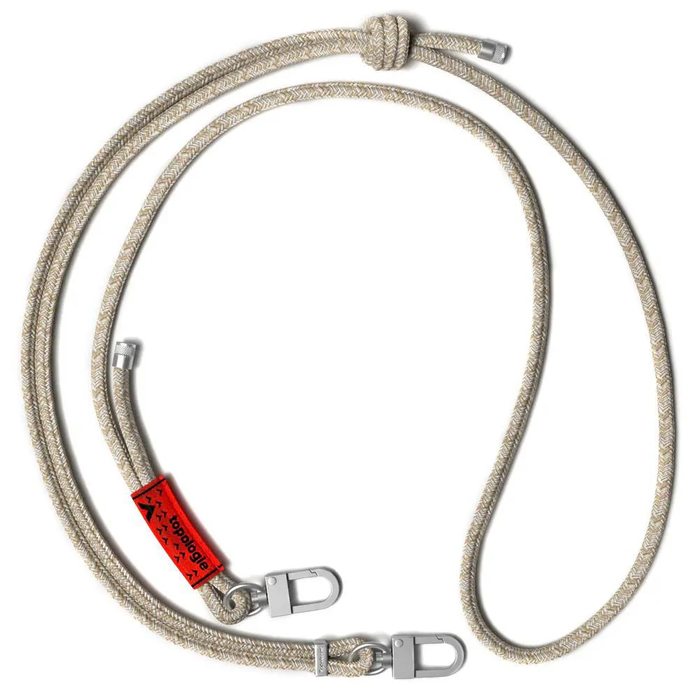 6.0mm Rope Strap 'Beige Melange' - Image 2