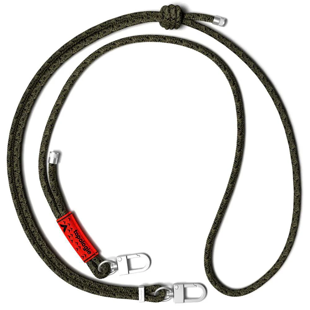 Topologie | 6.0mm Rope Strap 'Black Reflective'
