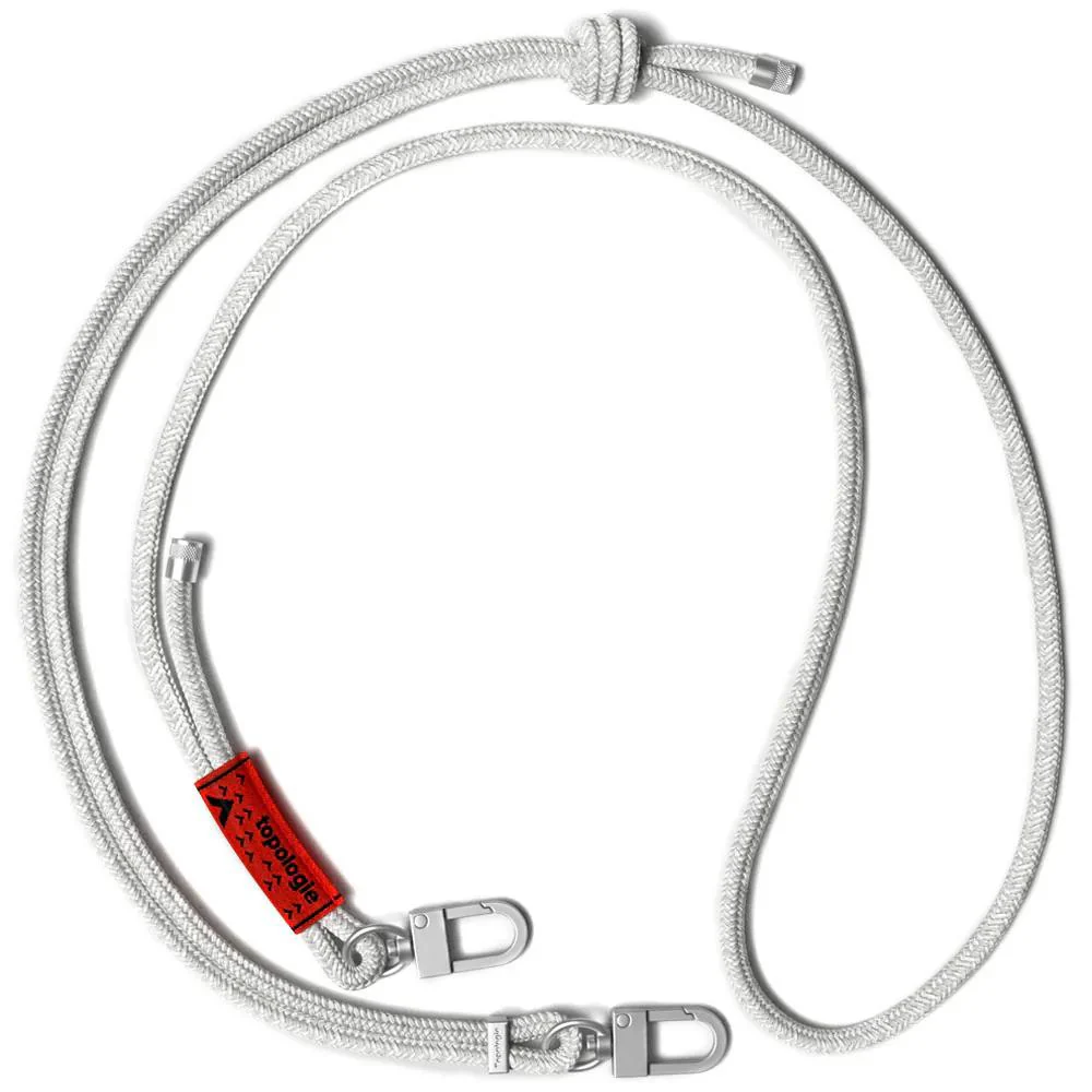 6.0mm Rope Strap 'Snow White Melange' - Image 2