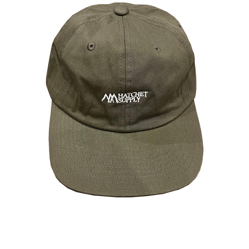 6-Panel Washed Twill Cap in Olive - Image 2