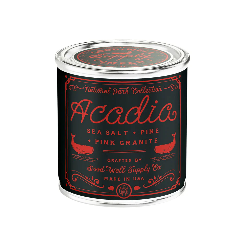 Good & Well Supply Co. | Acadia National Park Candle'Wood Wick'