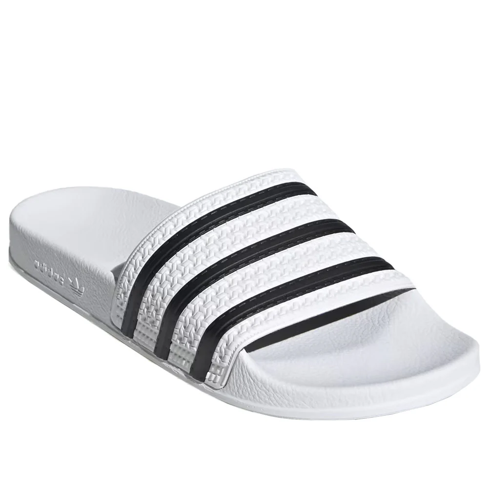 Adilette Slides 'White / Black' - Image 4