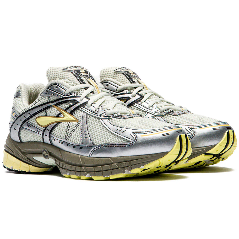 BROOKS | Adrenaline Gts 10 'Canary Green / Stone / Sunny Lime' - Image 2
