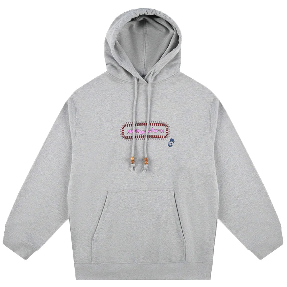 Alkhws Logo Hoodie Sweatshirt 'Grey'