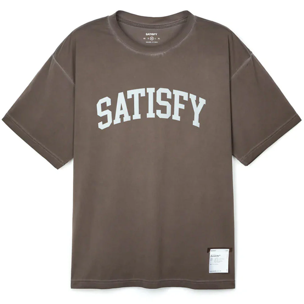 SATISFY | Auraliteâ„¢ T-Shirt 'Pigment Brown'