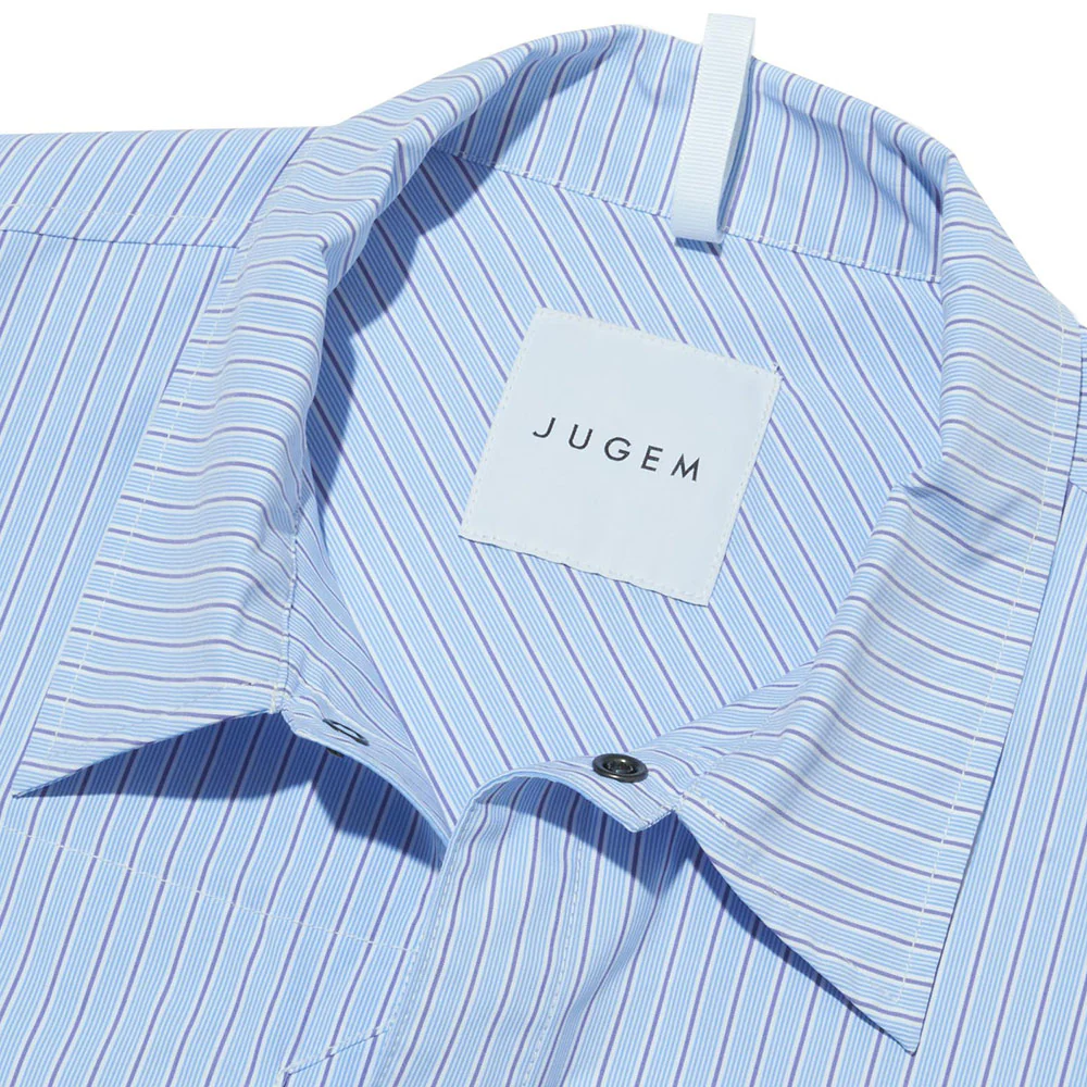JUGEM | Basic Field Shirt II 'Blue' - Image 4