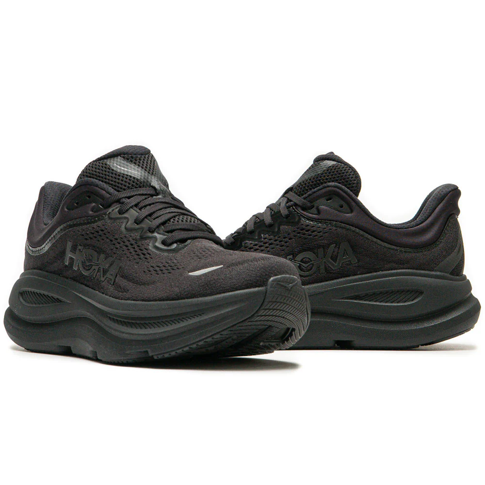 HOKA | Bondi 9 Wide 'Black / Black' - Image 4