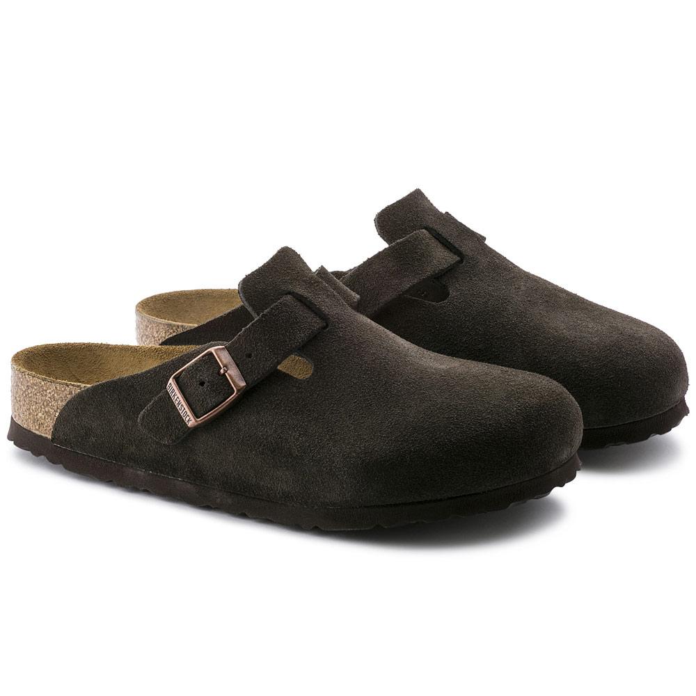 Birkenstock | Boston Soft Footbed Suede Leather 'Mocha' Regular - Image 10