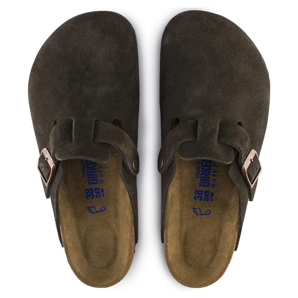 Birkenstock | Boston Soft Footbed Suede Leather 'Mocha' Regular - Image 15