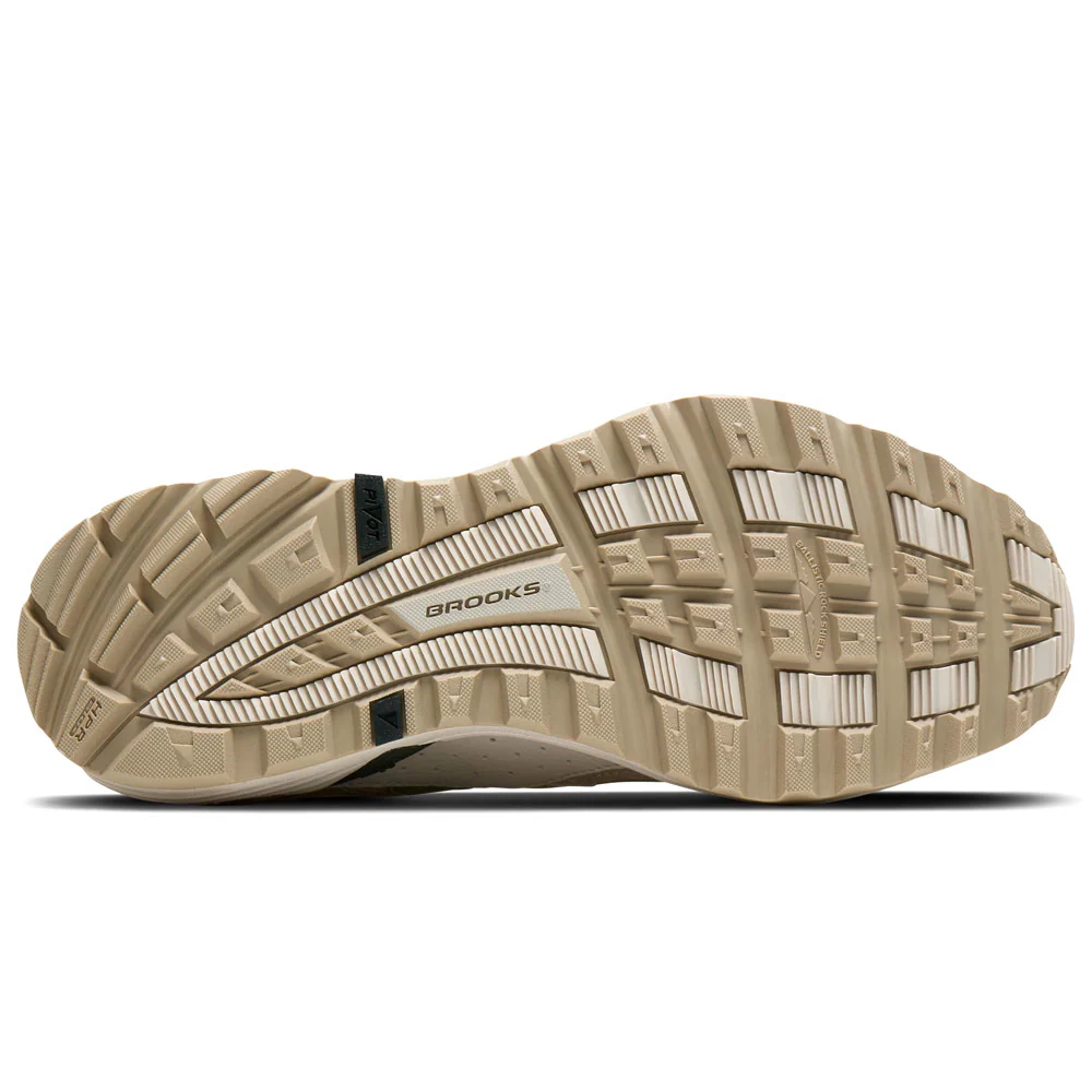 BROOKS | Cascadia 1 Sneakers 'Green / Gray / Moonbeam' - Image 4