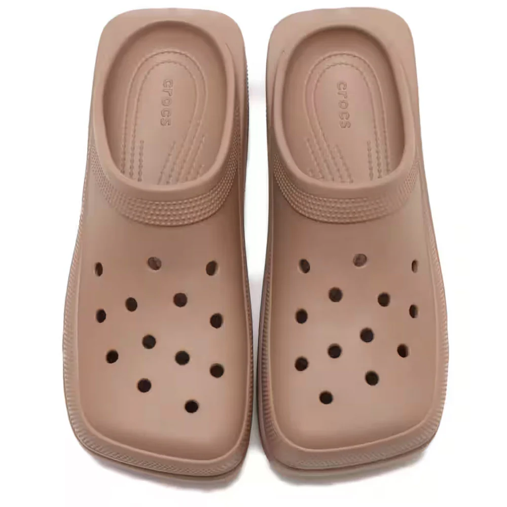 Classic Blunt Toe Slippers 'Latte' - Image 4