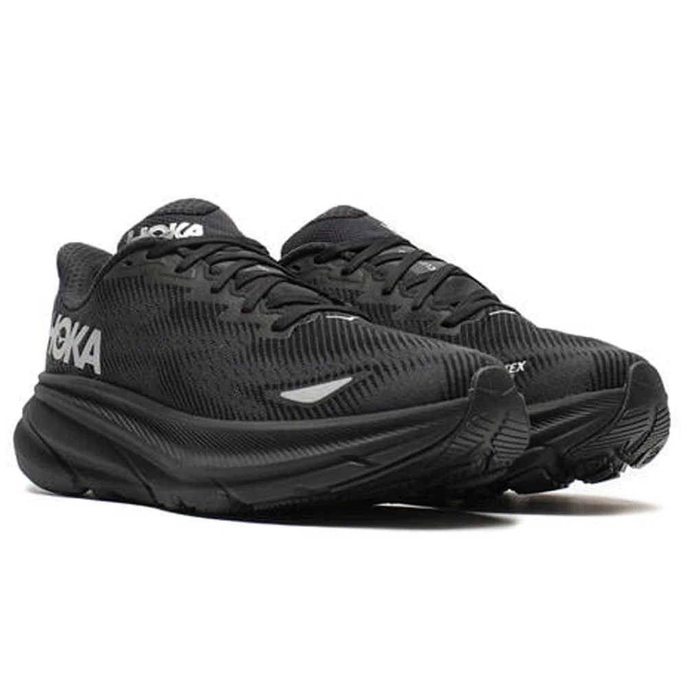 HOKA | Clifton 9 Gtx Running Shoes 'Black / Black' - Image 2