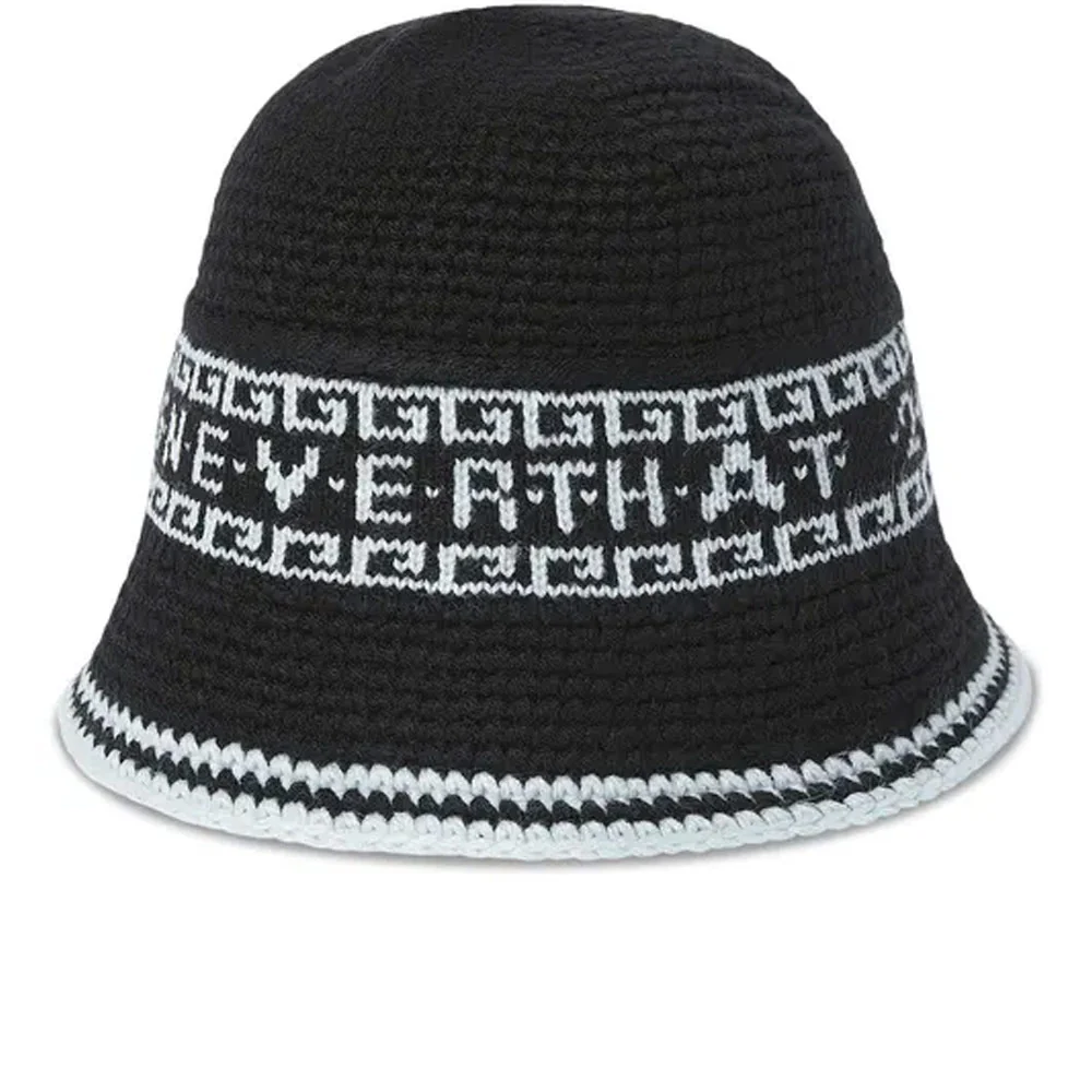 thisisneverthat | Crochet Bucket Hat 'Black'