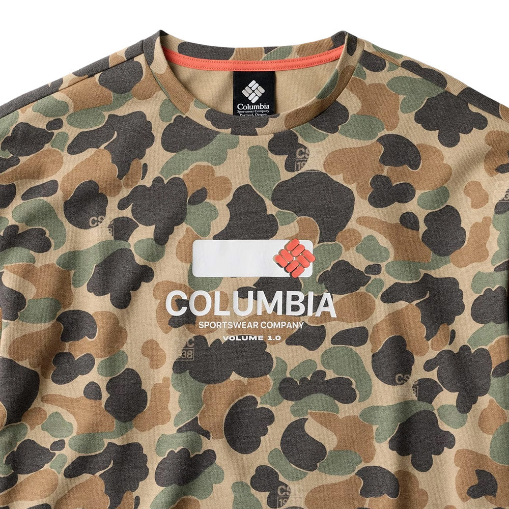 Columbia CSC 1938 Printed Long Sleeve Tee 'British Tan Duck Camo' - Image 3