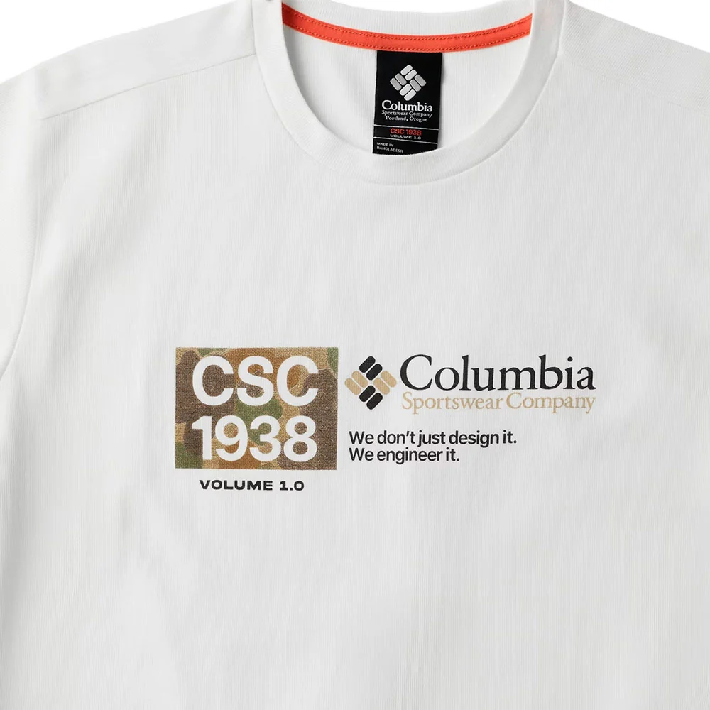Columbia CSC 1938 'Short Sleeve Tee 'Sea Salt' - Image 3