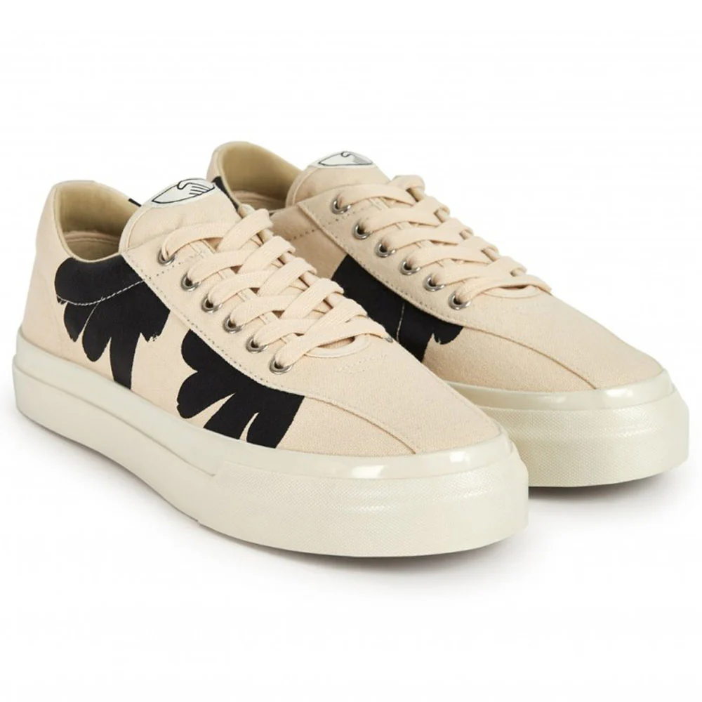 Dellow Shroom Hands Sneakers 'Ecru / Black' - Image 2
