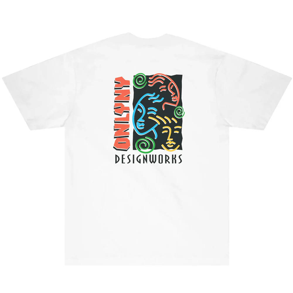 Only NY | Design Works T-Shirt Short Sleeve 'White' - Image 2