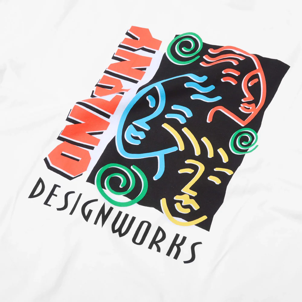 Only NY | Design Works T-Shirt Short Sleeve 'White' - Image 3