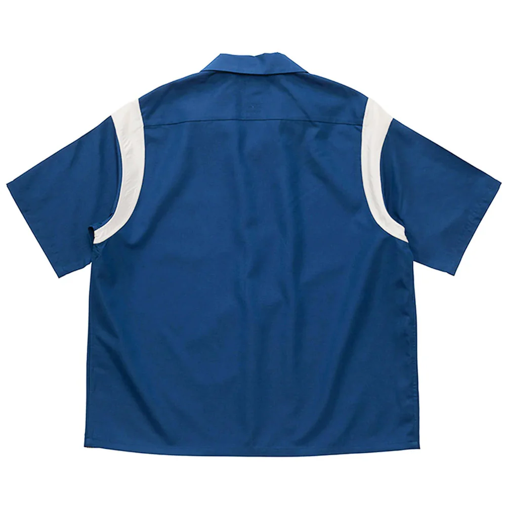 Douglas Shirt S/S 'Navy' - Image 2