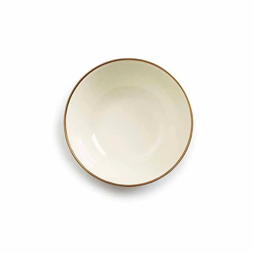 Barebones | Enamel 2-Tone Bowl Set 'Olive Drab' - Image 6
