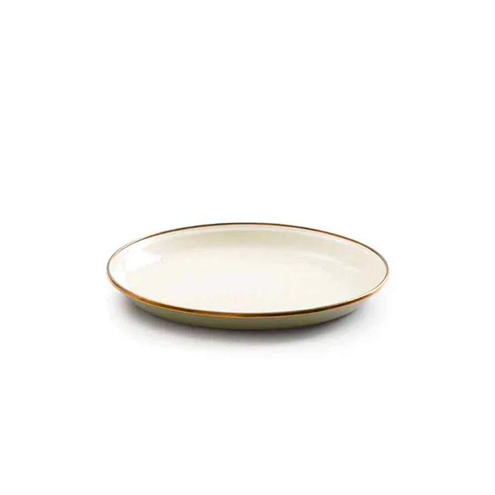 Barebones | Enamel 2-Tone Deep Plate Set 'Olive Drab' - Image 7