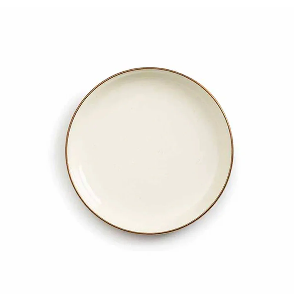 Enamel 2-Tone Salad Plate Set 'Olive Drab' - Image 10