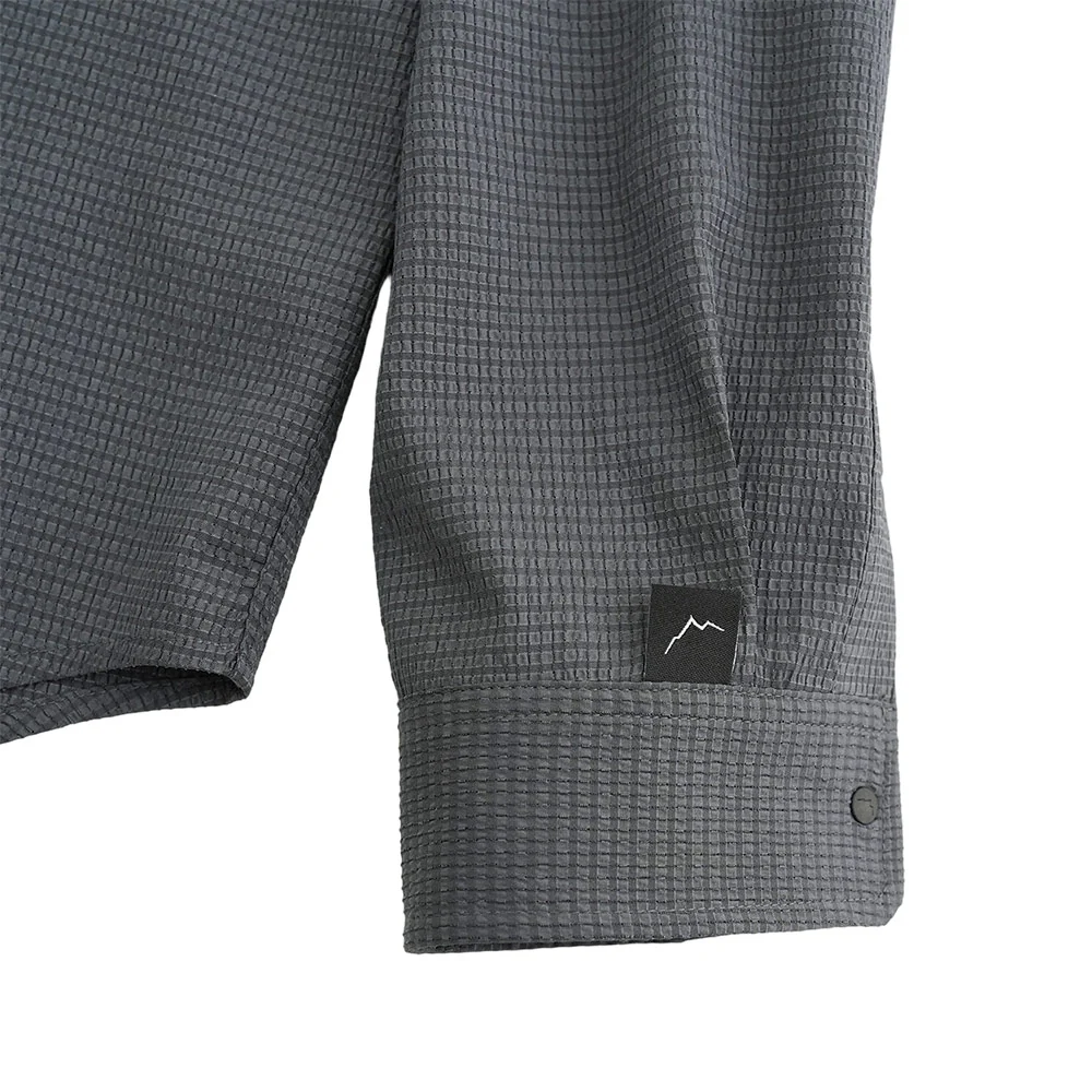 CayL | Flow Seersucket Shirts 'Charcoal' - Image 6