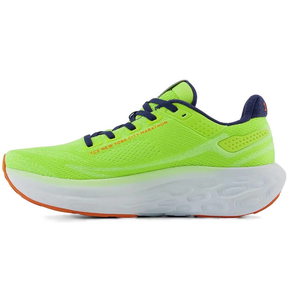 Fresh Foam X 1080 V13 D Sneakers 'Thirty Watt / Bleached Lime Glow / Navy' - Image 3