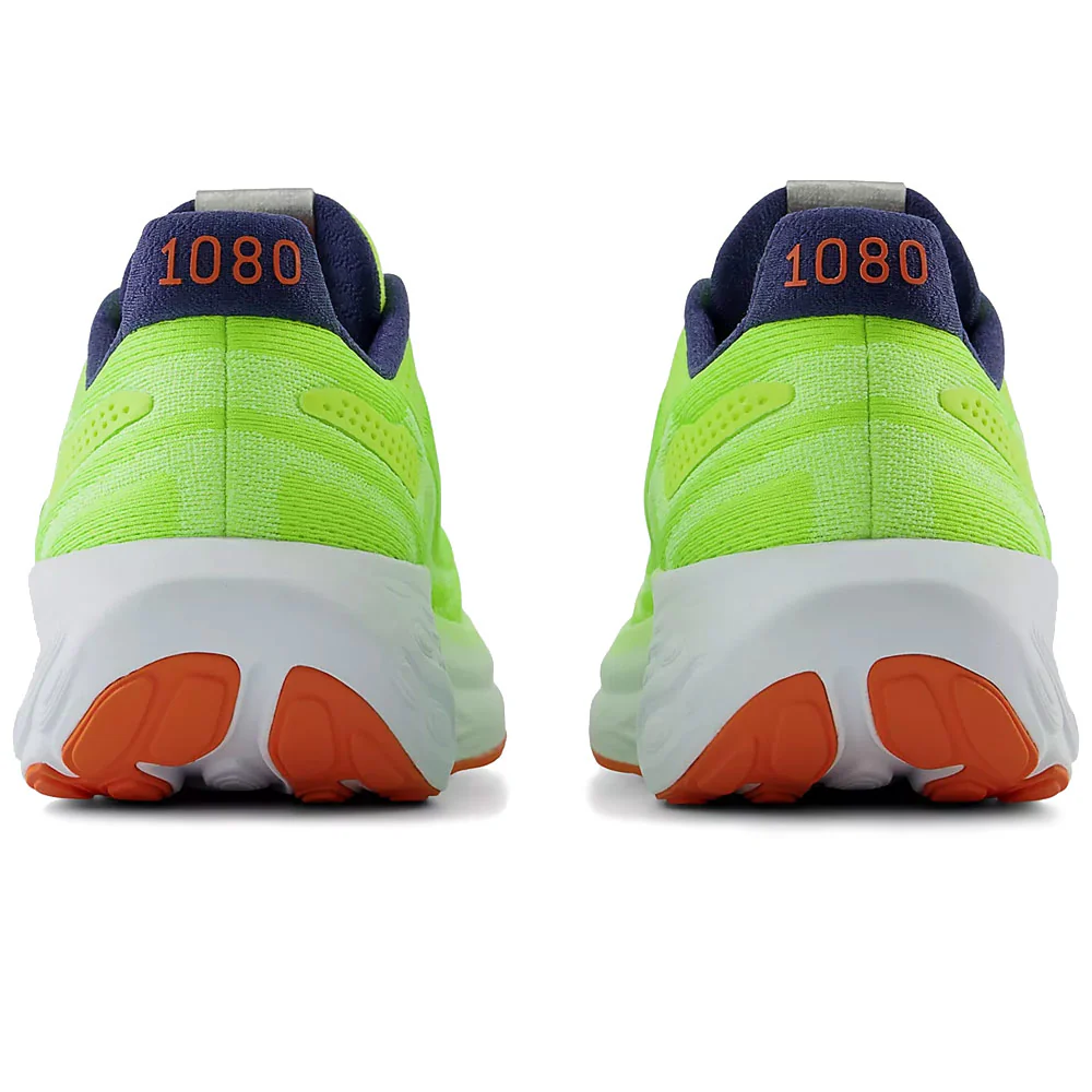 Fresh Foam X 1080 V13 D Sneakers 'Thirty Watt / Bleached Lime Glow / Navy' - Image 4