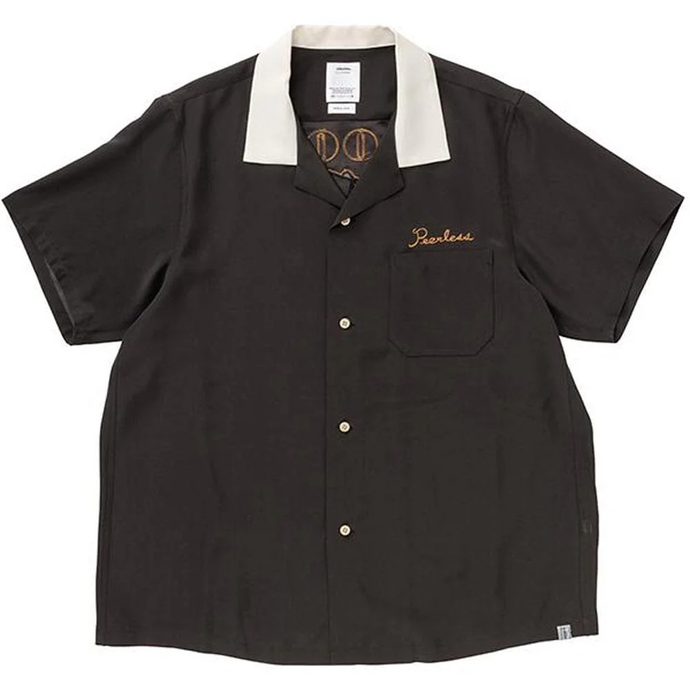 Hacking Shirt S/S (Silk) 'Black'