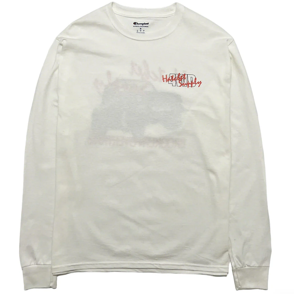 Hatchet Outdoor Supply Co. | X Champion - Long Sleeve T-Shirt - CC8C 'White'