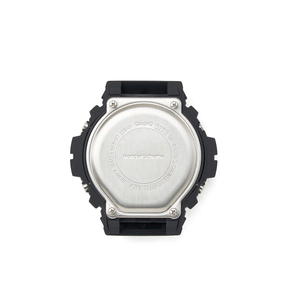 Hender Scheme | Hender Scheme x G-Shock DW-6900 Watches 'Black' - Image 2