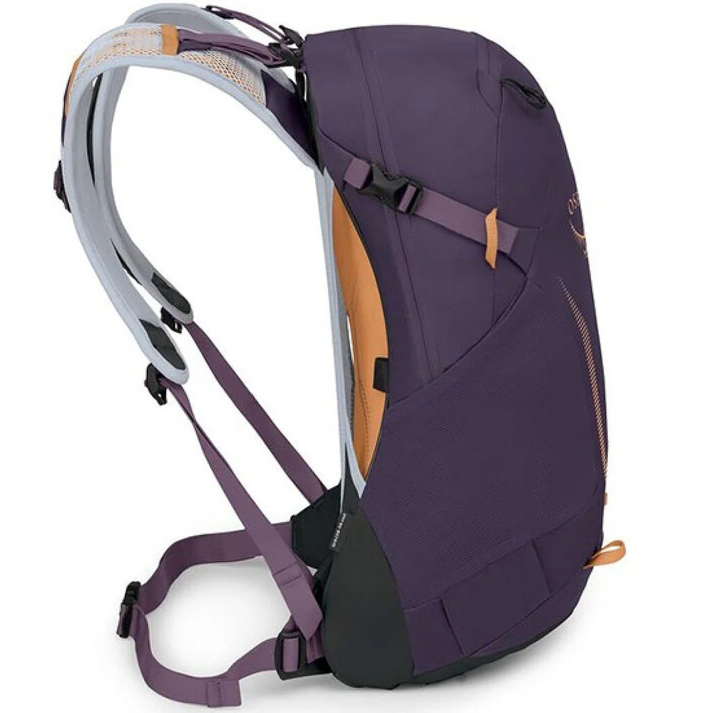 Osprey | Hikelite 18 Backpacks 'Purple Ink Purple Dusk Cheddar Orange' - Image 3