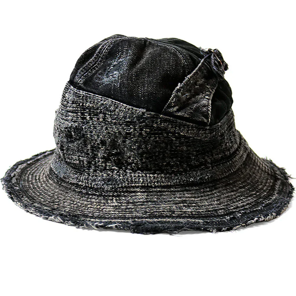 11.5Ozblkxblk Denim The Old Man And The Sea Hat(Crash 'Black' - Image 2