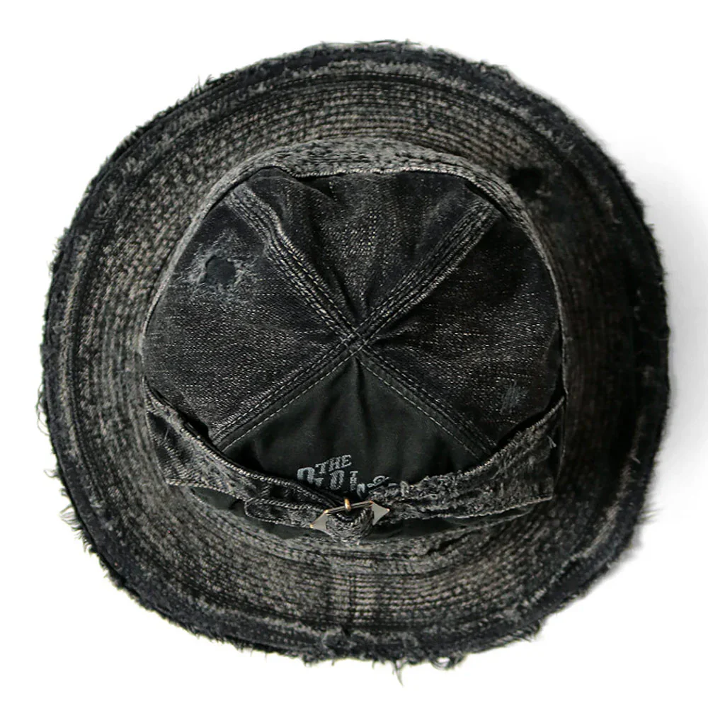11.5Ozblkxblk Denim The Old Man And The Sea Hat(Crash 'Black' - Image 3