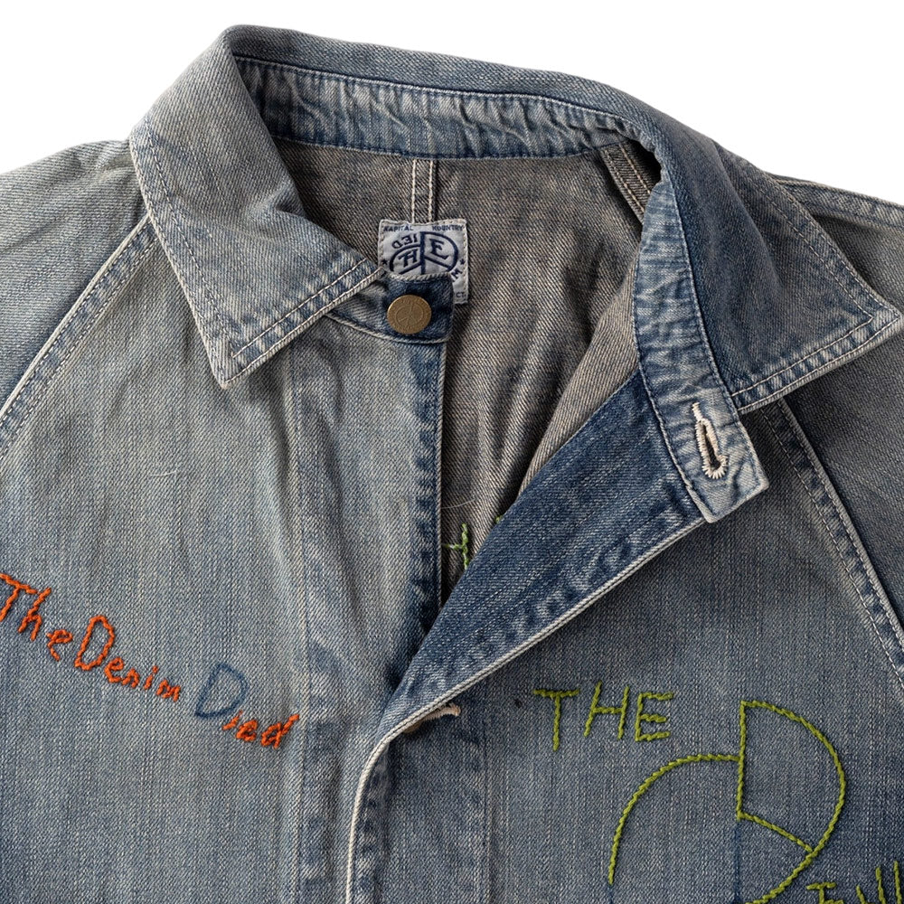 Kapital | 12Oz Denim Cactus Coverall (Memorial Embroidery 'Pro' - Image 2