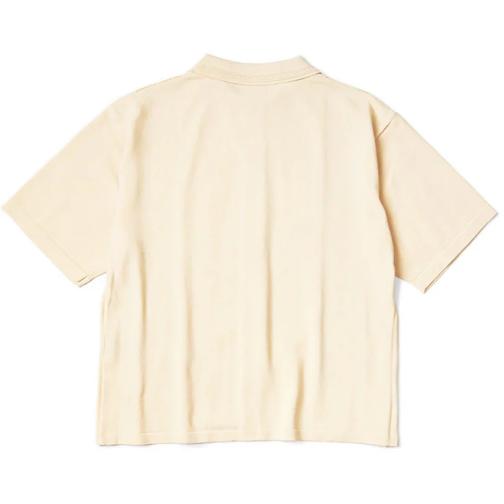 14G Cotton Knit Tennessee Aloha Polo 'Ecru' - Image 2