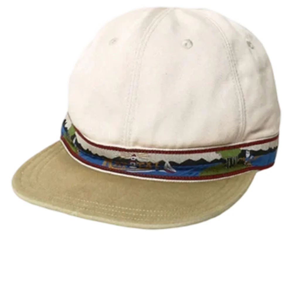 Chino Brimfield Cap (Navajo Boat) 'Khaki / Beige'