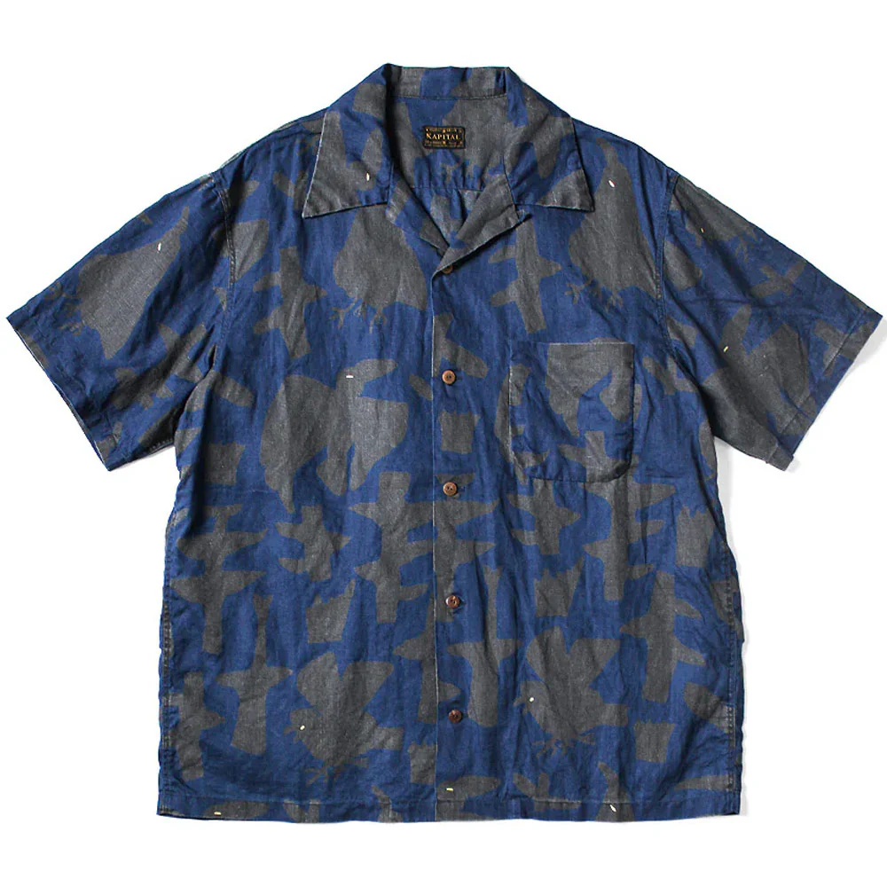 French Cloth Linen Guiding Light Raven-Dye Aloha 'Indigo'