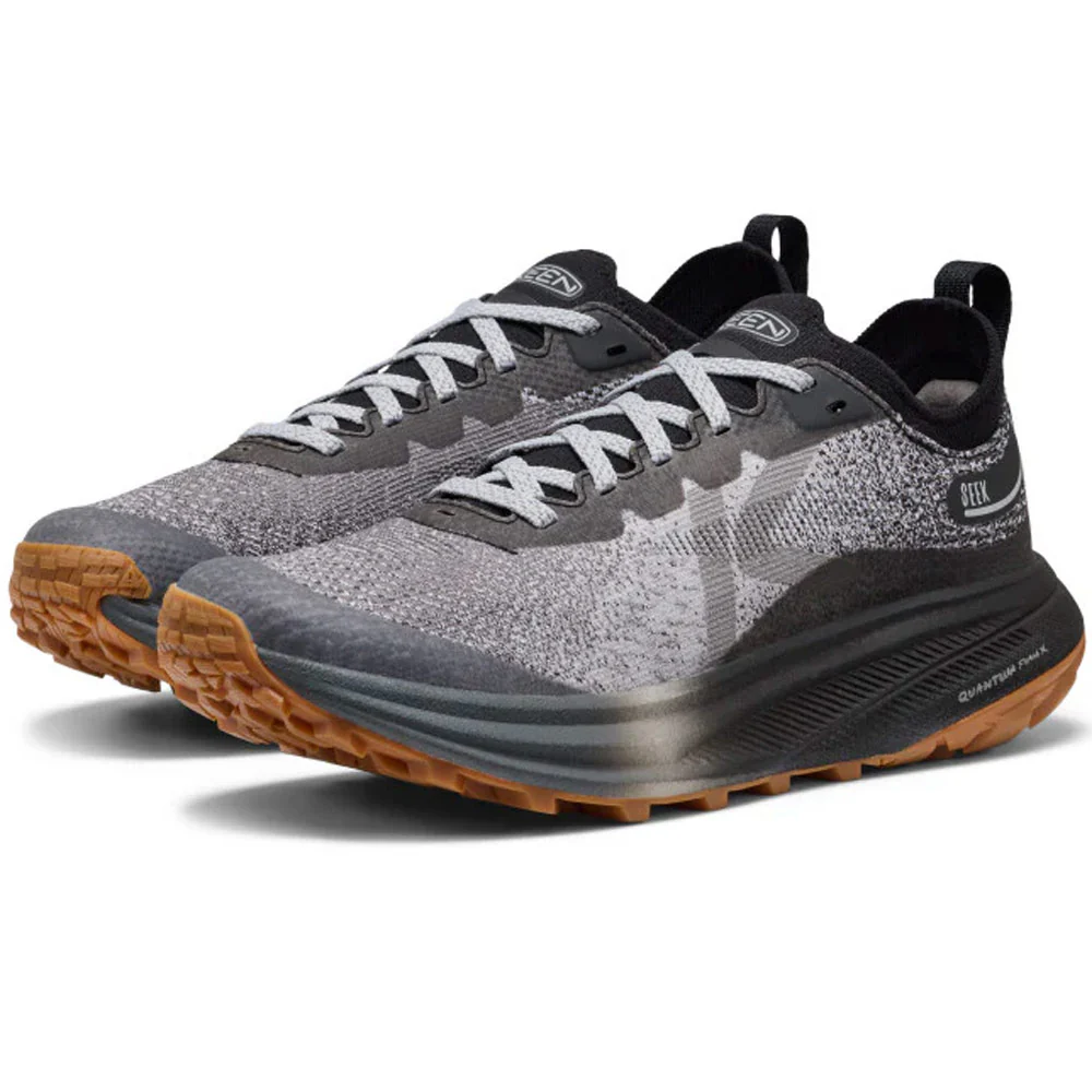 KEEN | Women's Seek Trail Running Shoe 'Black/Magnet' - Image 2
