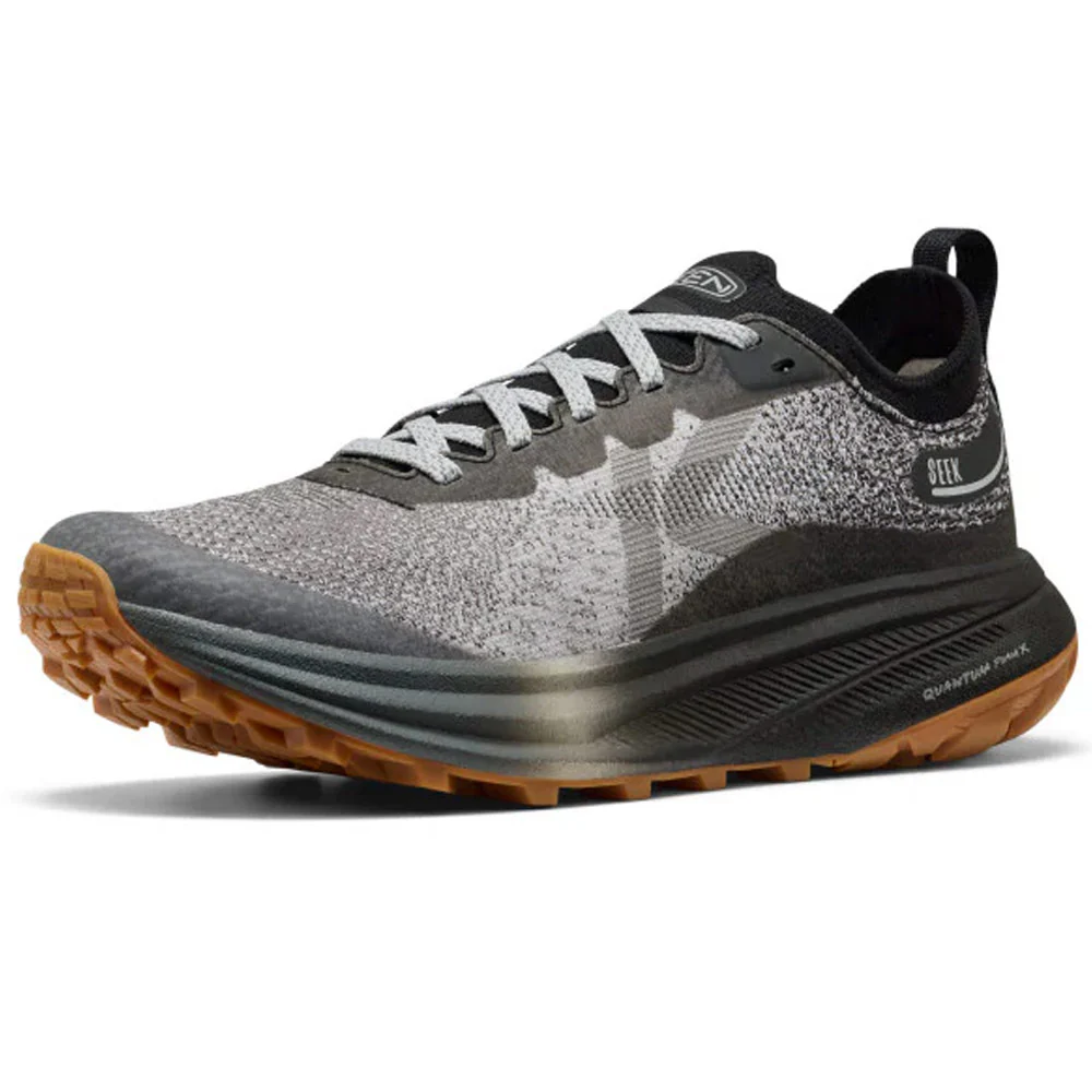 KEEN | Women's Seek Trail Running Shoe 'Black/Magnet' - Image 3
