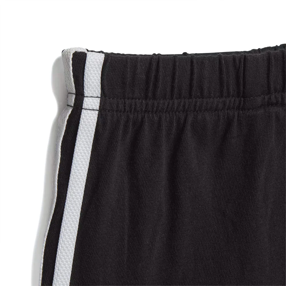 Kid's Trefoil Shorts Tee Short Sleeve Set 'White / Black' - Image 8