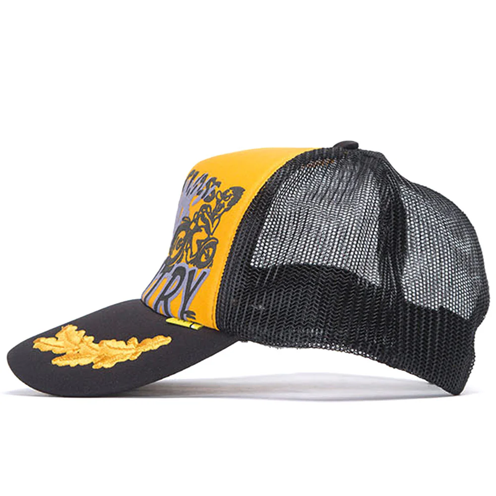 Kapital | Kountry Racer Truck Cap 'Orange / Black' - Image 3