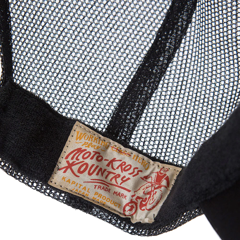Kapital | Kountry Racer Truck Cap 'Orange / Black' - Image 6