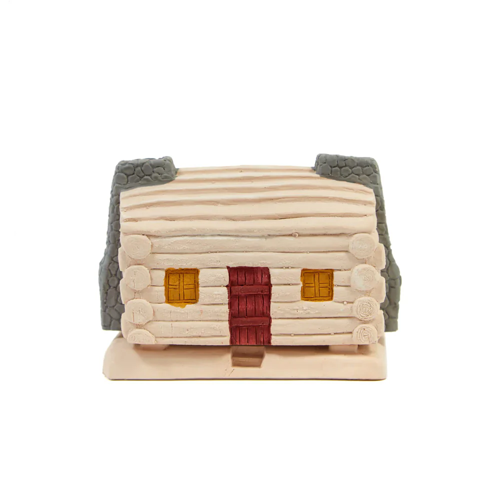 Log Cabin Incense Holders
