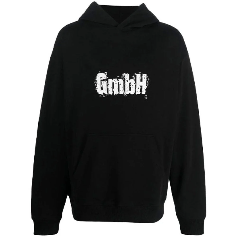 Ghazal Logo Hoodie in Black