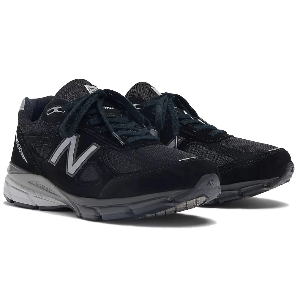 New Balance | Made in USA 990v4 D 'Black / Silver' - Image 2
